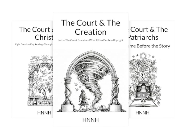 Three Book Covers of 'The Court and the Creation' Series