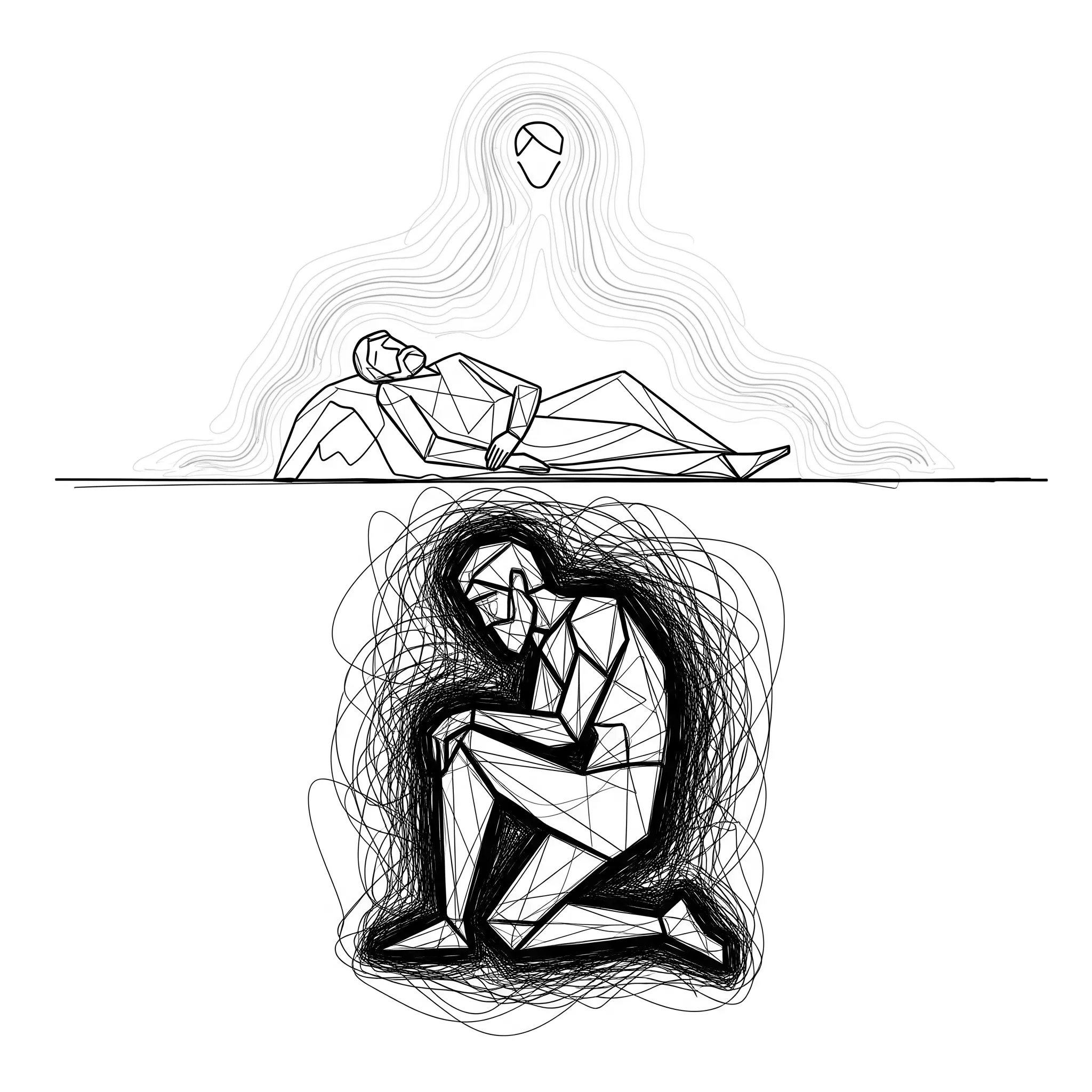 Lazarus and Rich Man Icon