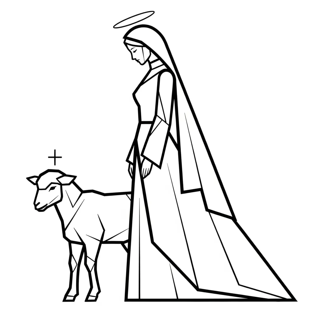 Bride Lamb Icon The Way