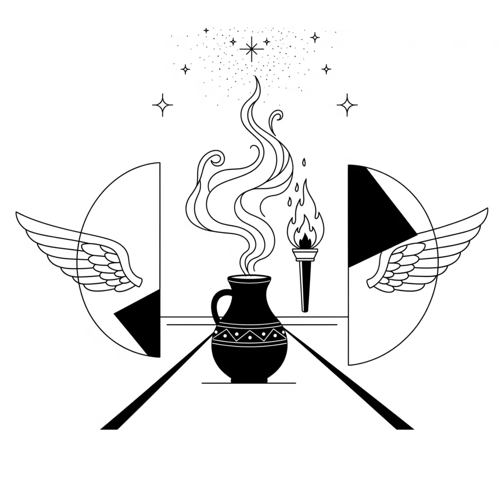 Abraham Smoking Firepit Icon